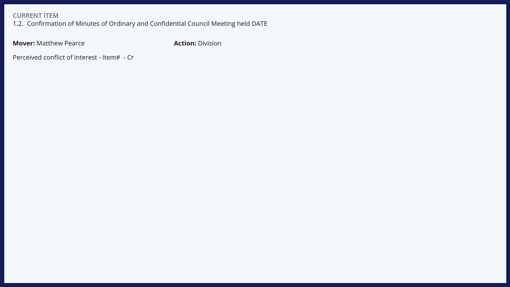 Resolve - Display Page Best Practice