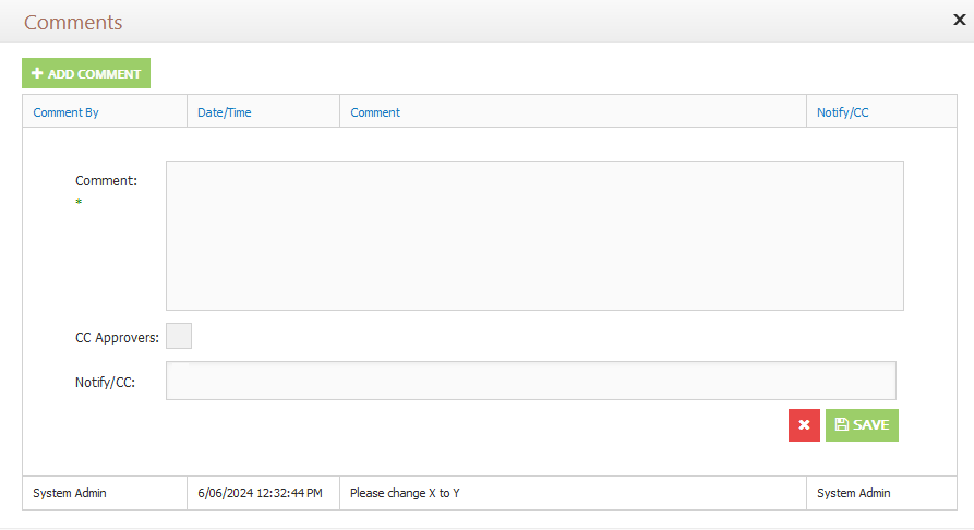 Resolve - Review reports and make comments
